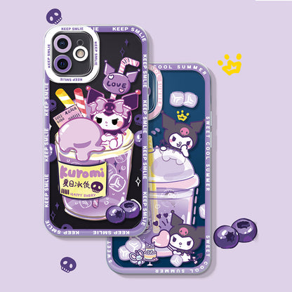 Purple Cute Ice Cream Phone Case | ZAKAPOP