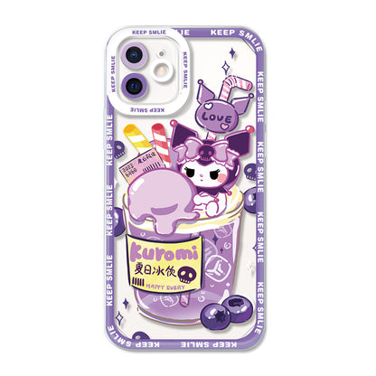 Purple Cute Ice Cream Phone Case | ZAKAPOP