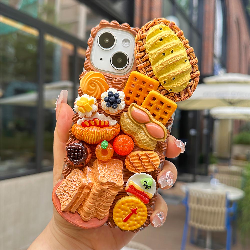 Realistic Bread Cream Phone Case | ZAKAPOP