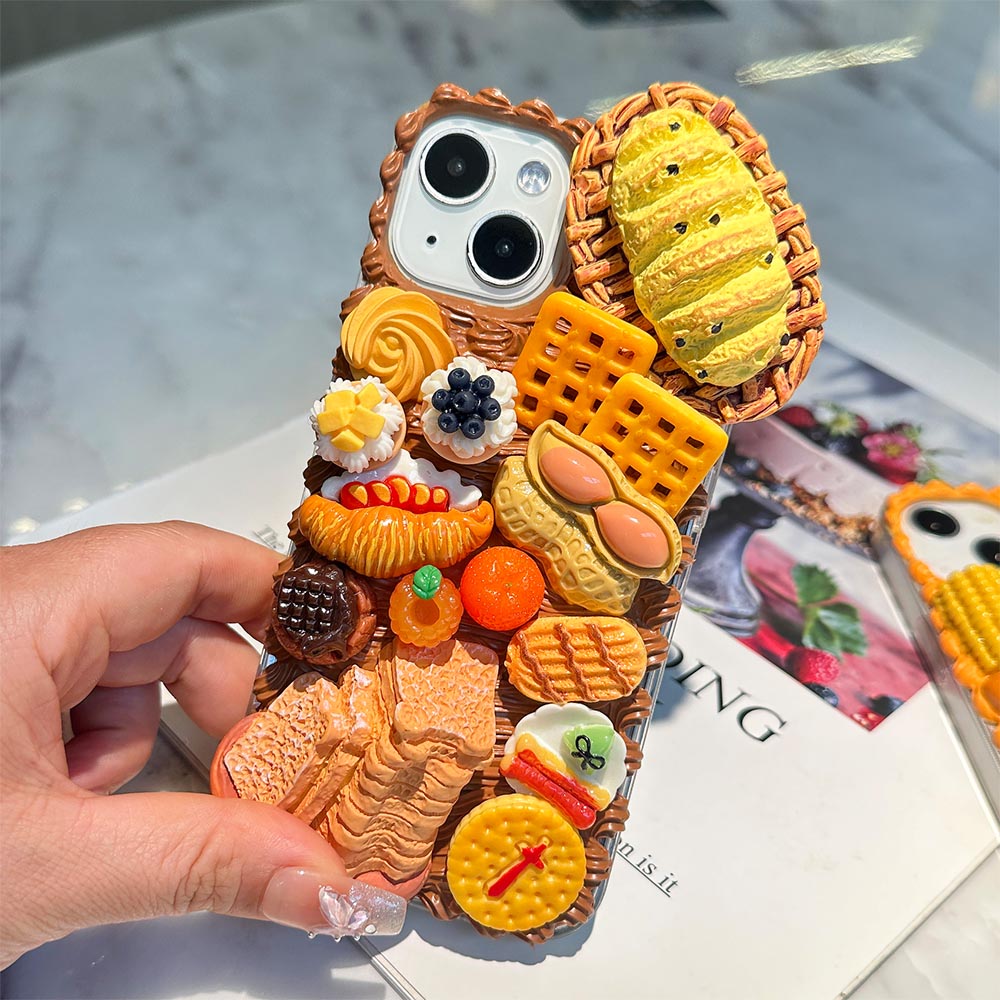 Realistic Bread Cream Phone Case | ZAKAPOP