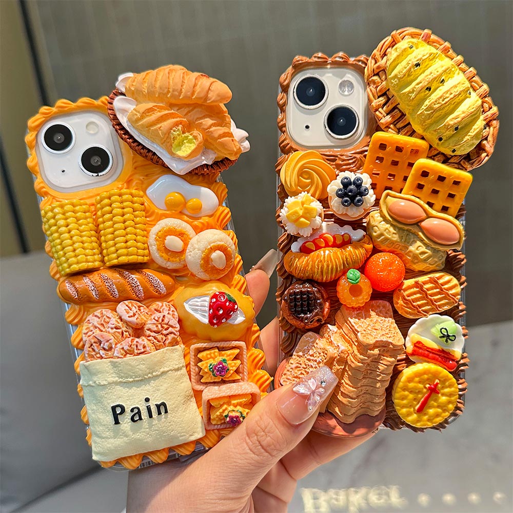 Realistic Bread Cream Phone Case | ZAKAPOP