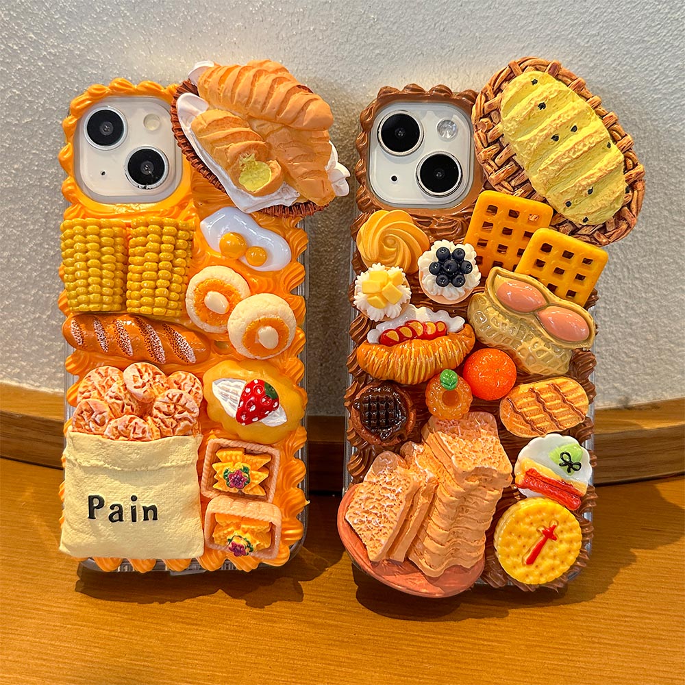Realistic Bread Cream Phone Case | ZAKAPOP