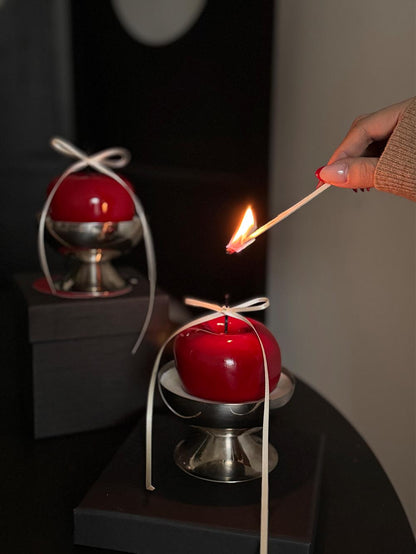 Red Apple Candle | Moongloar