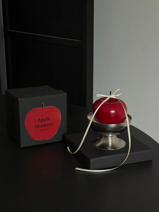 Red Apple Candle
