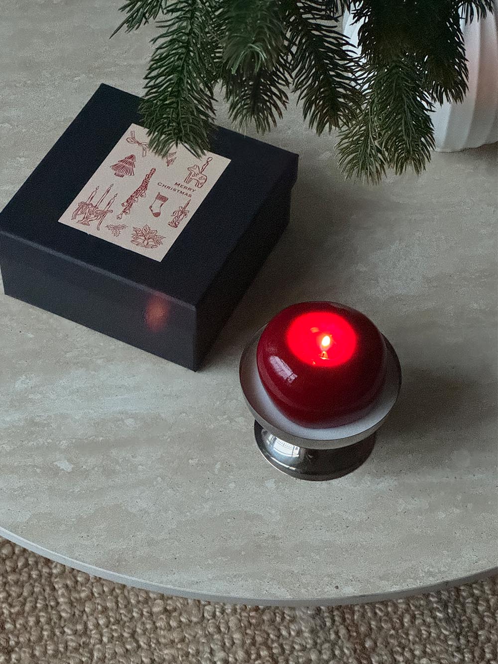 Red Apple Candle | Moongloar