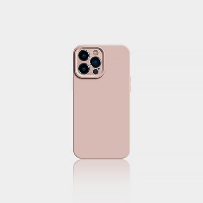 Red Monochrome Liquid Silicone Phone Case | ZAKAPOP