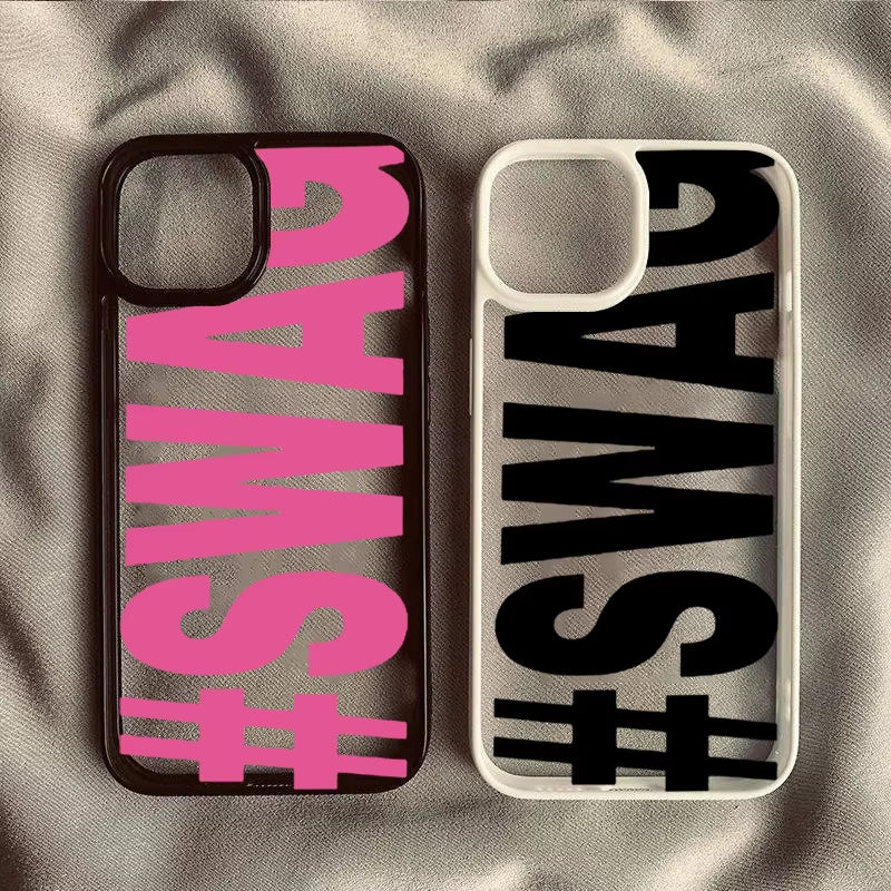 SWAG Bold Letter iPhone Case | ZAKAPOP