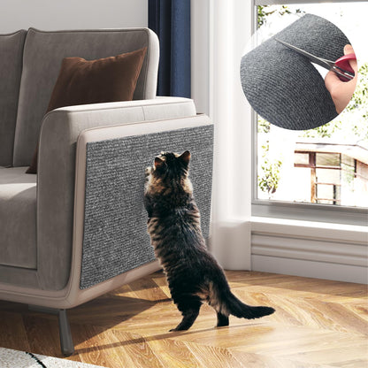 Self-adhesive Cat Scratcher Mat, Trimmable Cat Carpet | ZAKAPOP