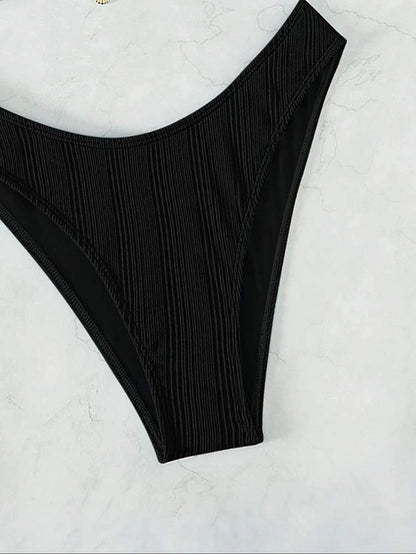 Sexy Shell-Embellished Two-Piece Bikini Set | ZAKAPOP