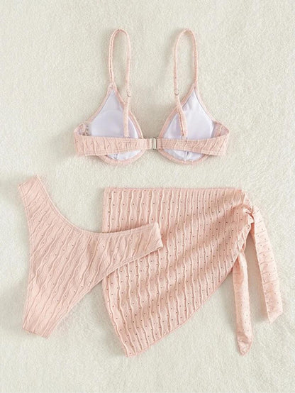 Sexy Split Three Piece Swimwear | ZAKAPOP