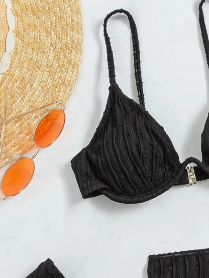 Sexy Split Three Piece Swimwear | ZAKAPOP