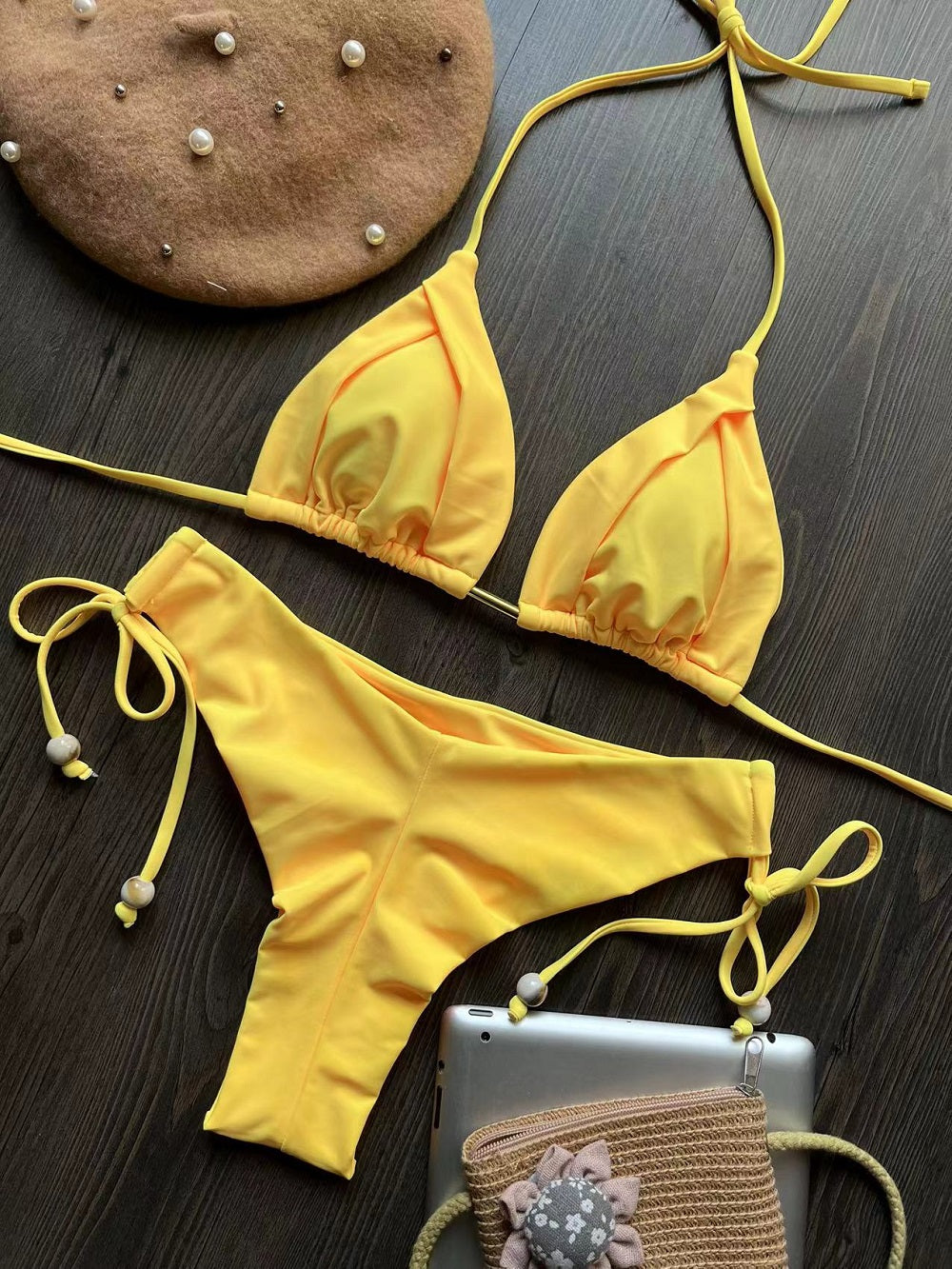 Sexy Triangle Metal Chain Bikinis for Women | ZAKAPOP