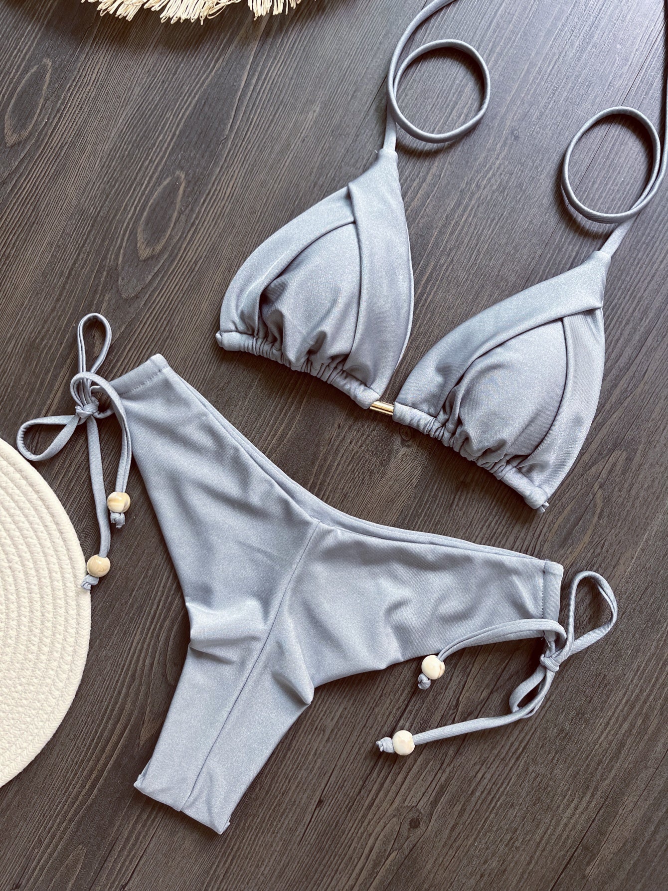Sexy Triangle Metal Chain Bikinis for Women | ZAKAPOP
