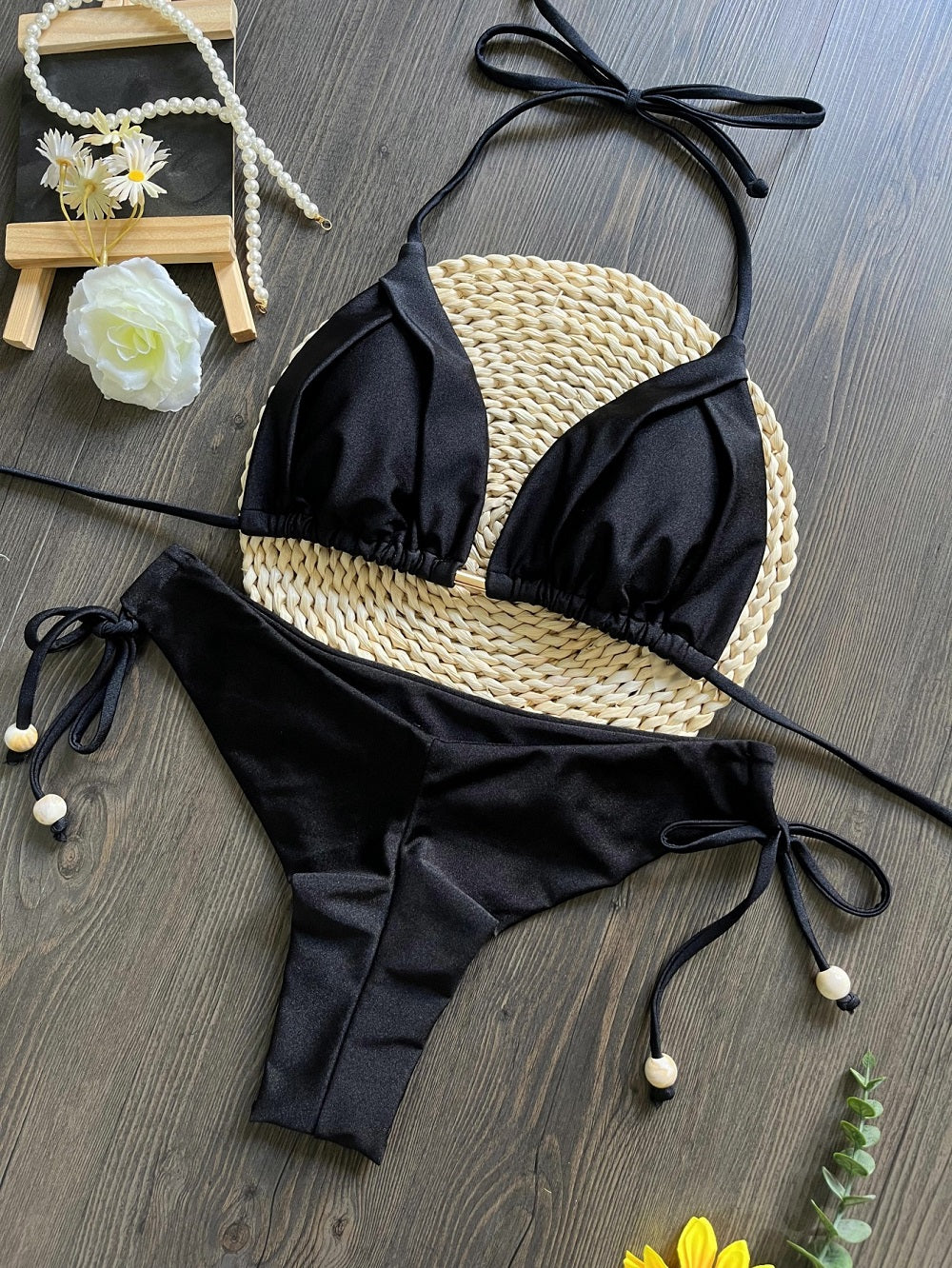 Sexy Triangle Metal Chain Bikinis for Women | ZAKAPOP