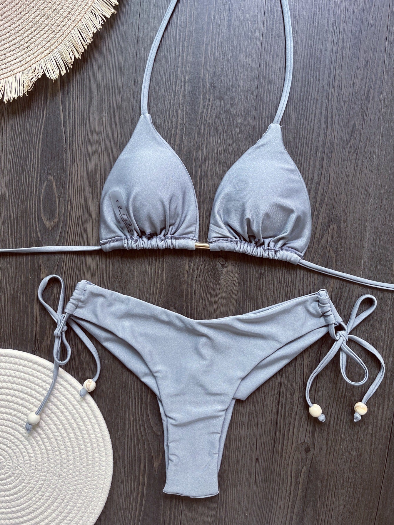 Sexy Triangle Metal Chain Bikinis for Women | ZAKAPOP