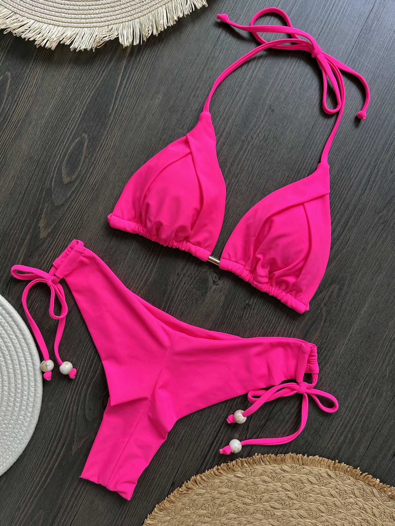 Sexy Triangle Metal Chain Bikinis for Women | ZAKAPOP