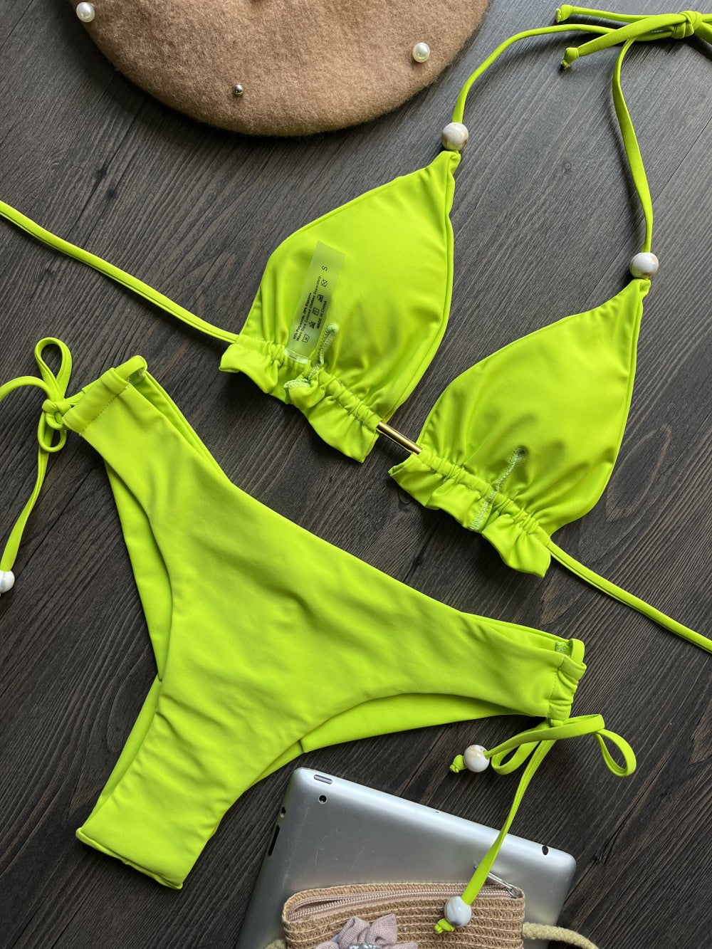 Sexy Triangle Metal Chain Bikinis for Women | ZAKAPOP