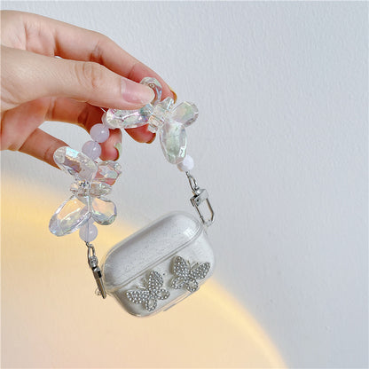 Shimmering Powder Diamond Butterfly For AirPods | ZAKAPOP
