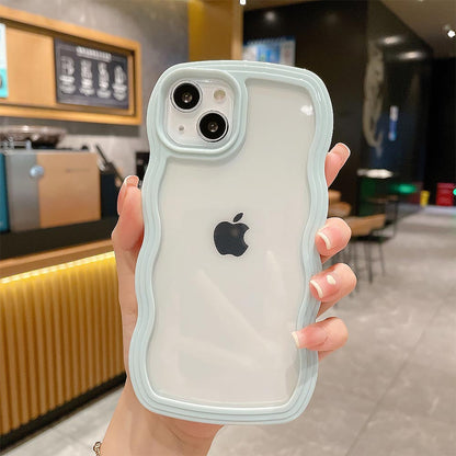 Simple Mobile Phone Case with Wavy Border | ZAKAPOP