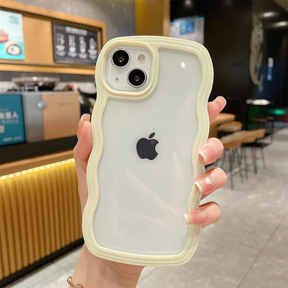 Simple Mobile Phone Case with Wavy Border | ZAKAPOP