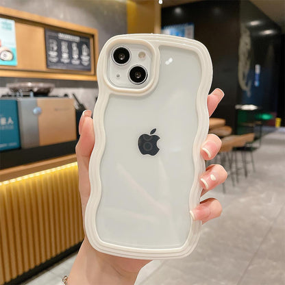Simple Mobile Phone Case with Wavy Border | ZAKAPOP