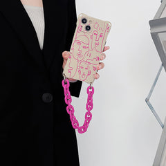 ZAKAPOP's Sleek Minimalist Face Design Phone Case