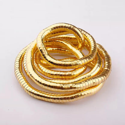 Soft Metal Snake Necklace for Women | ZAKAPOP