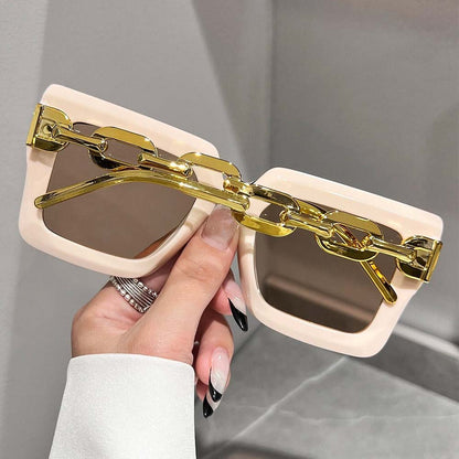 Square Beach Sunshade Fashion Sunglasses | ZAKAPOP