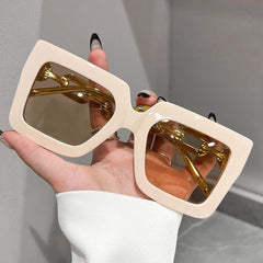 Square Beach Sunshade Fashion Sunglasses | ZAKAPOP