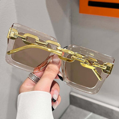 Square Beach Sunshade Fashion Sunglasses | ZAKAPOP