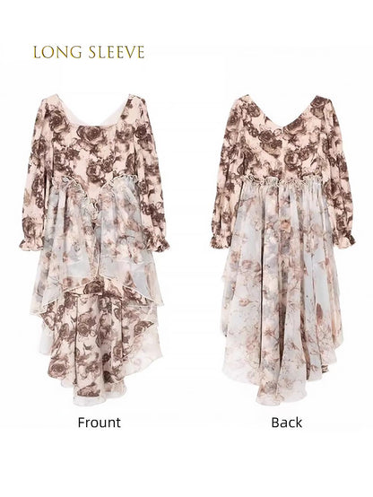 Steampunk Rose French Vintage Tail Dress | ZAKAPOP
