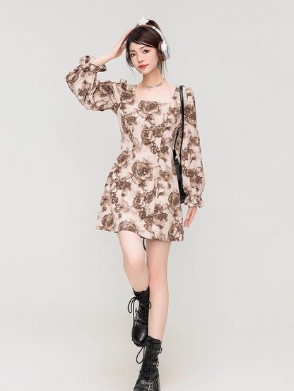 Steampunk Rose French Vintage Tail Dress | ZAKAPOP