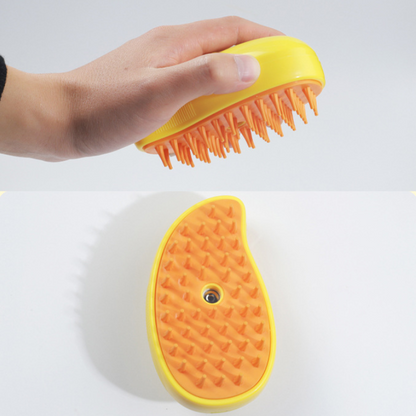 Steamy Pet Brush for Dogs&Cats, Steaming for Grooming | ZAKAPOP