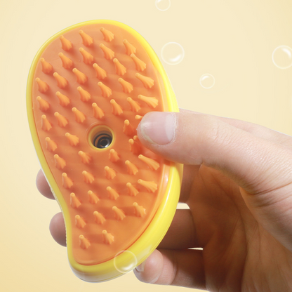 Steamy Pet Brush for Dogs&Cats, Steaming for Grooming | ZAKAPOP