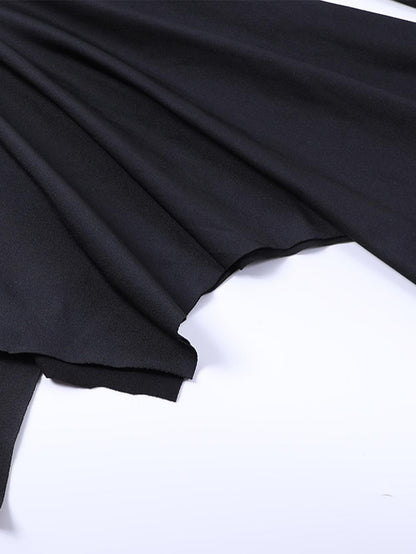 Trendy Slim Fit Batwing Sleeve Dress | ZAKAPOP