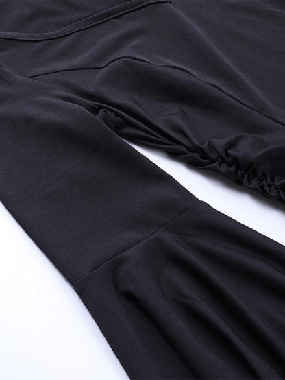 Trendy Slim Fit Batwing Sleeve Dress | ZAKAPOP