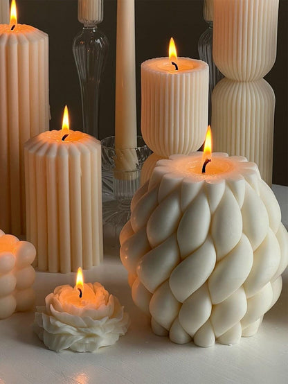 Twisted Design Candle | Moongloar