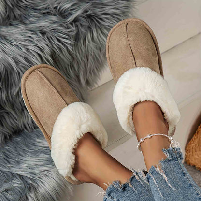 Unisex Indoor Warm Plush Winter Home Slippers | ZAKAPOP