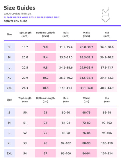 Women Printed Striped Split 2 Pieces Swimsuit | ZAKAPOP