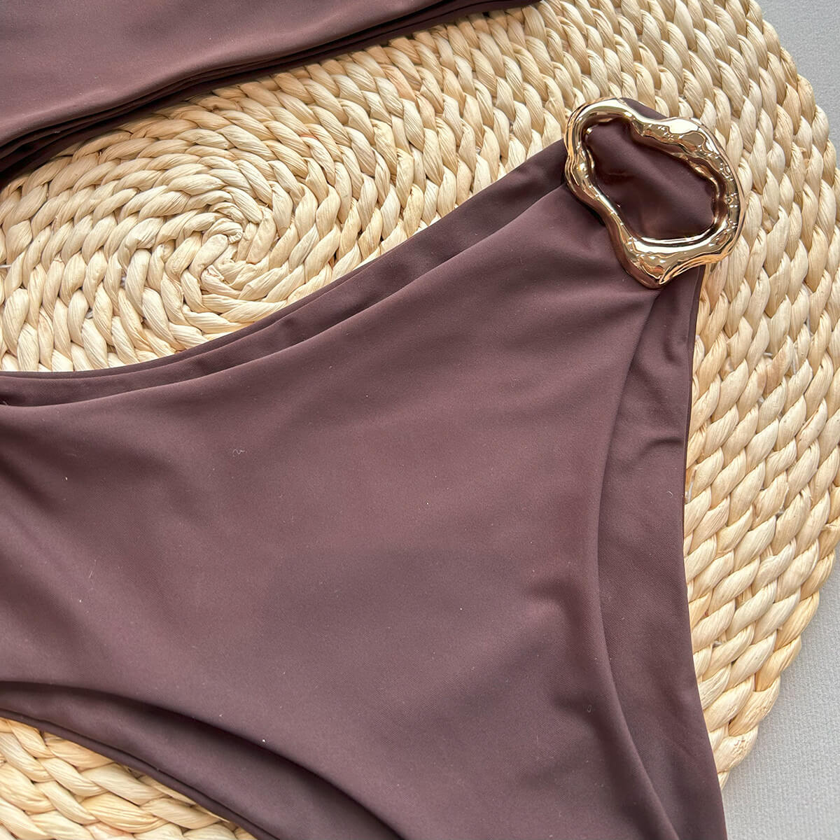 Women Sexy One Shoulder Swimwear  | ZAKAPOP