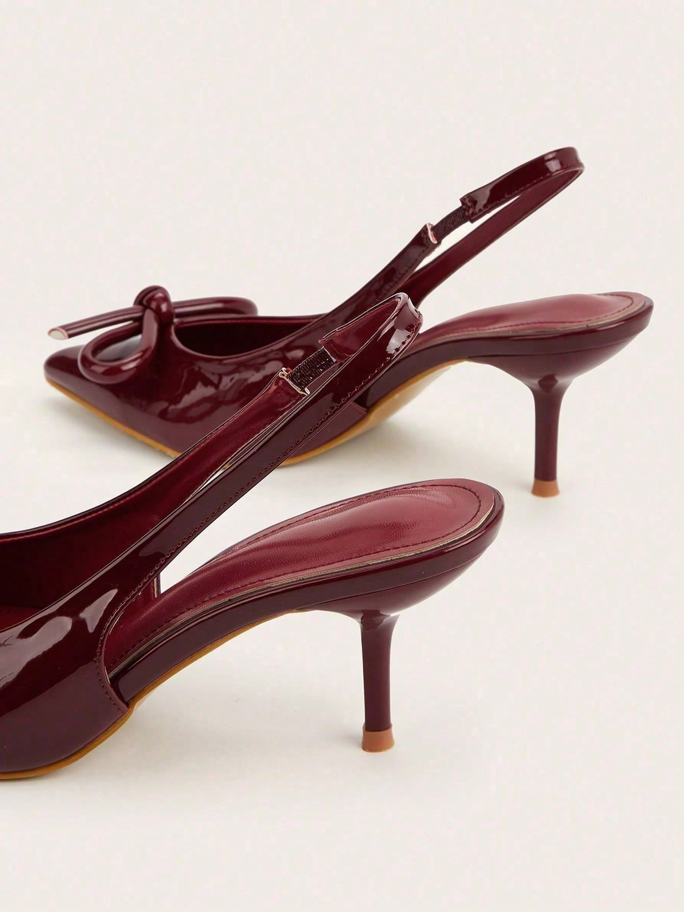 Women's Elegant Bow Pointed Toe Stiletto | ZAKAPOP