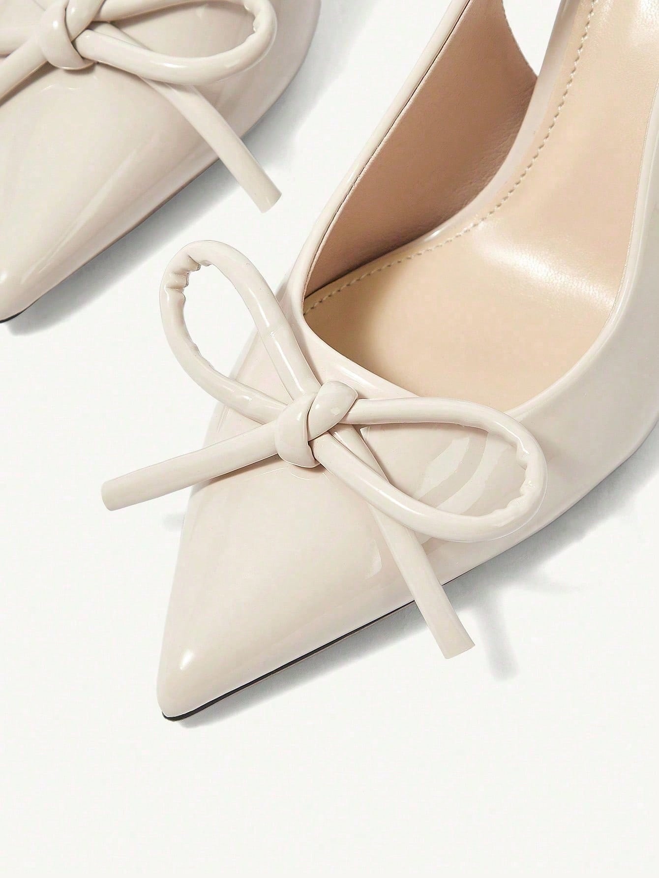 Women's Elegant Bow Pointed Toe Stiletto | ZAKAPOP