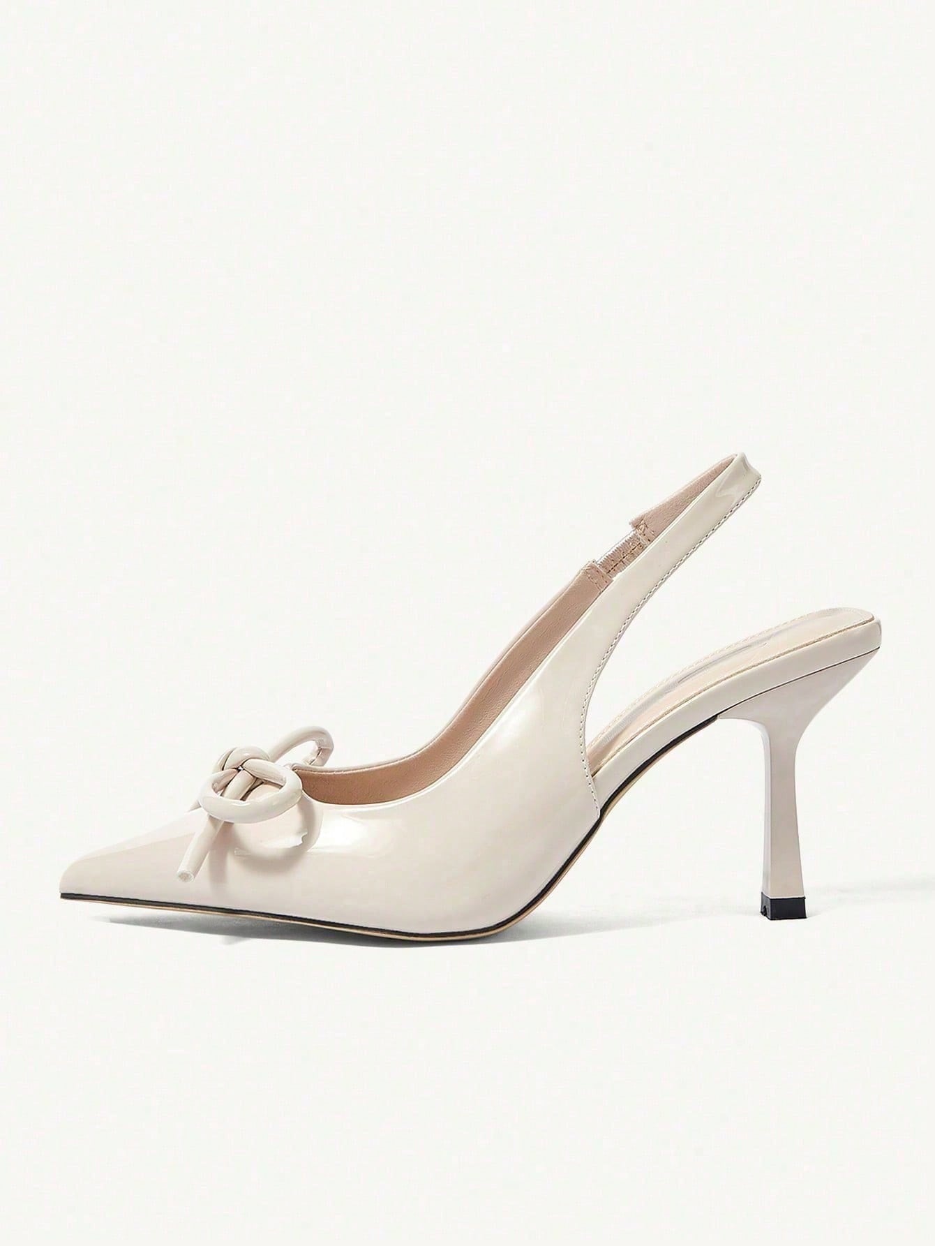 Women's Elegant Bow Pointed Toe Stiletto | ZAKAPOP