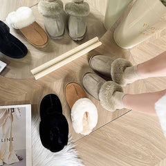 Women's Fashion Sheepskin Fur-Integrated Winter Snow Boots | ZAKAPOP