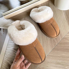 Women's Fashion Sheepskin Fur-Integrated Winter Snow Boots | ZAKAPOP