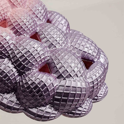 Women's Ombre Color Bubble Slides Slippers | ZAKAPOP