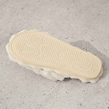 Women's Open Toe Cross Strap Home Slippers | ZAKAPOP