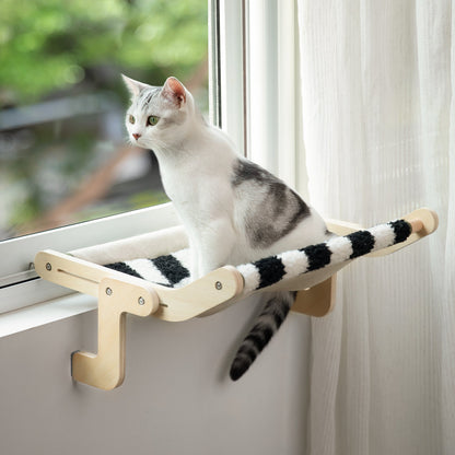 Wooden Cat Hammock for Window Bed | ZAKAPOP