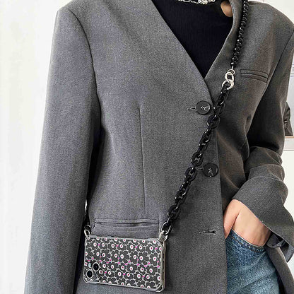 ZAKAPOP's Floral Spread Sling Bag Phone Protective Case