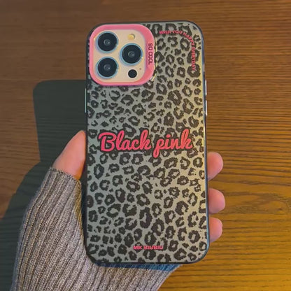 Dark Grey Leopard Mobile Phone Case | ZAKAPOP